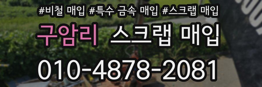 구암리 스크랩 매입