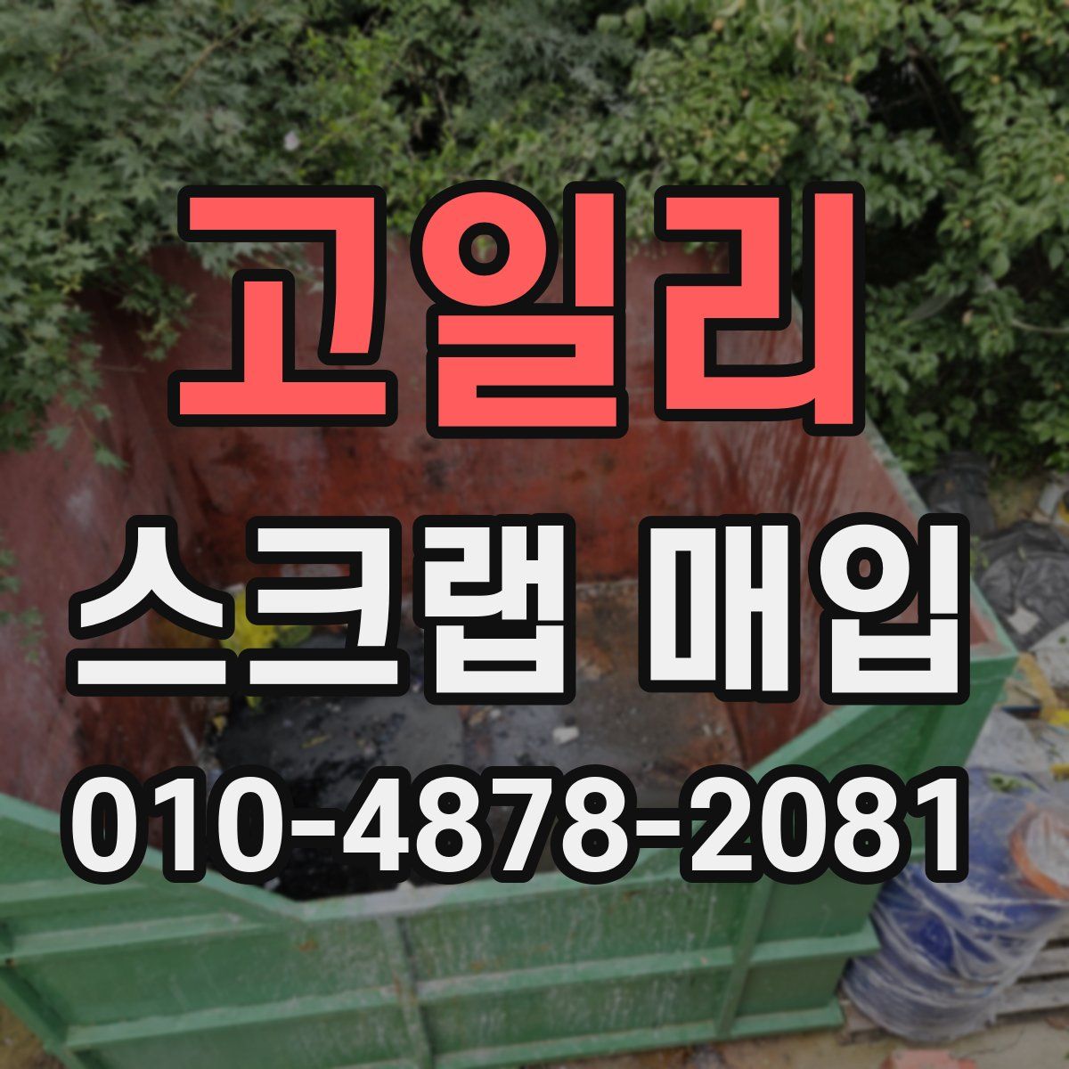고일리 스크랩 매입