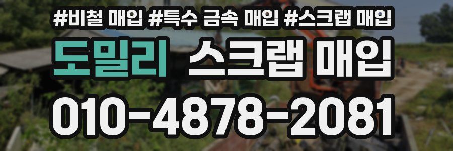 도밀리 스크랩 매입