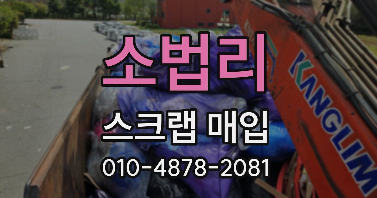 소법리 스크랩 매입