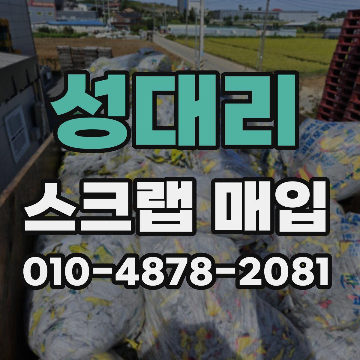 성대리 스크랩 매입