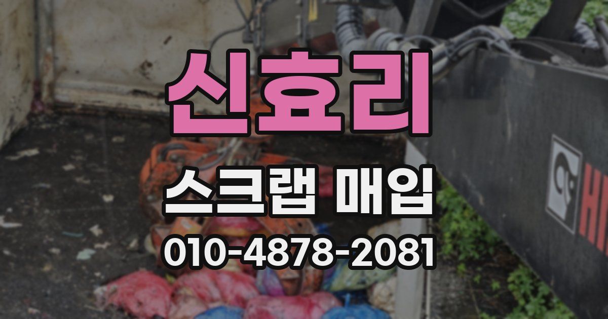신효리 스크랩 매입
