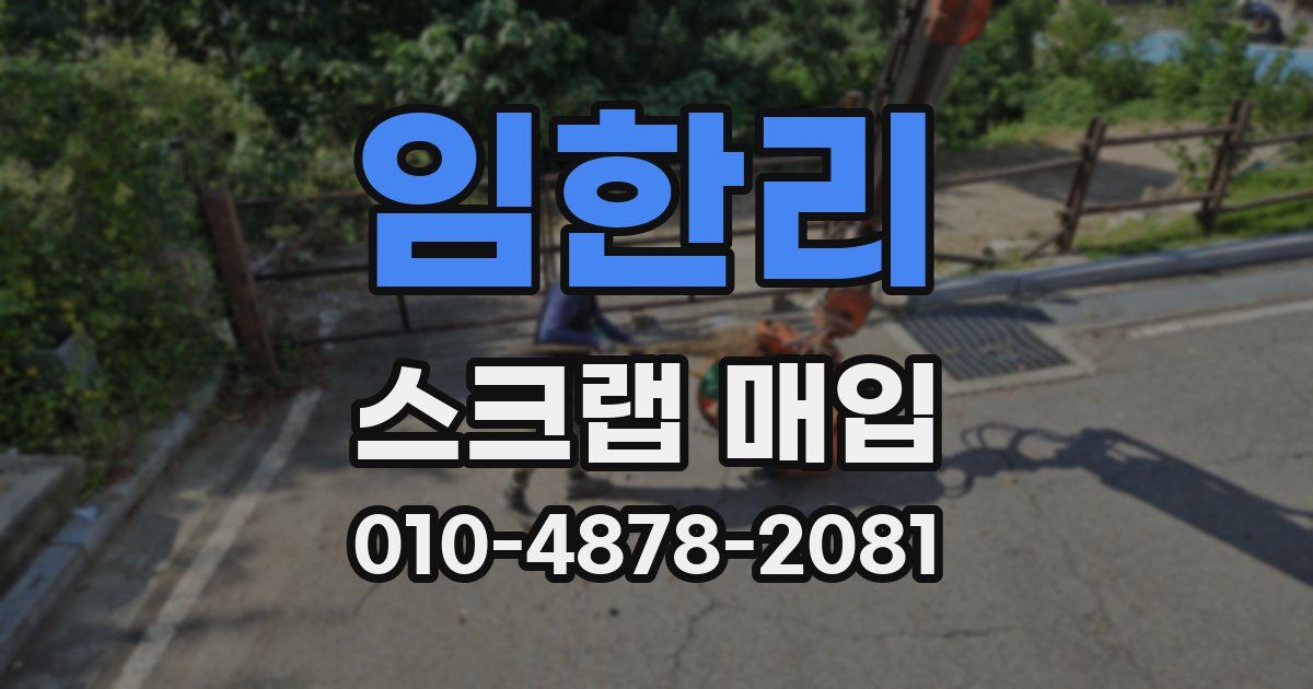 임한리 스크랩 매입