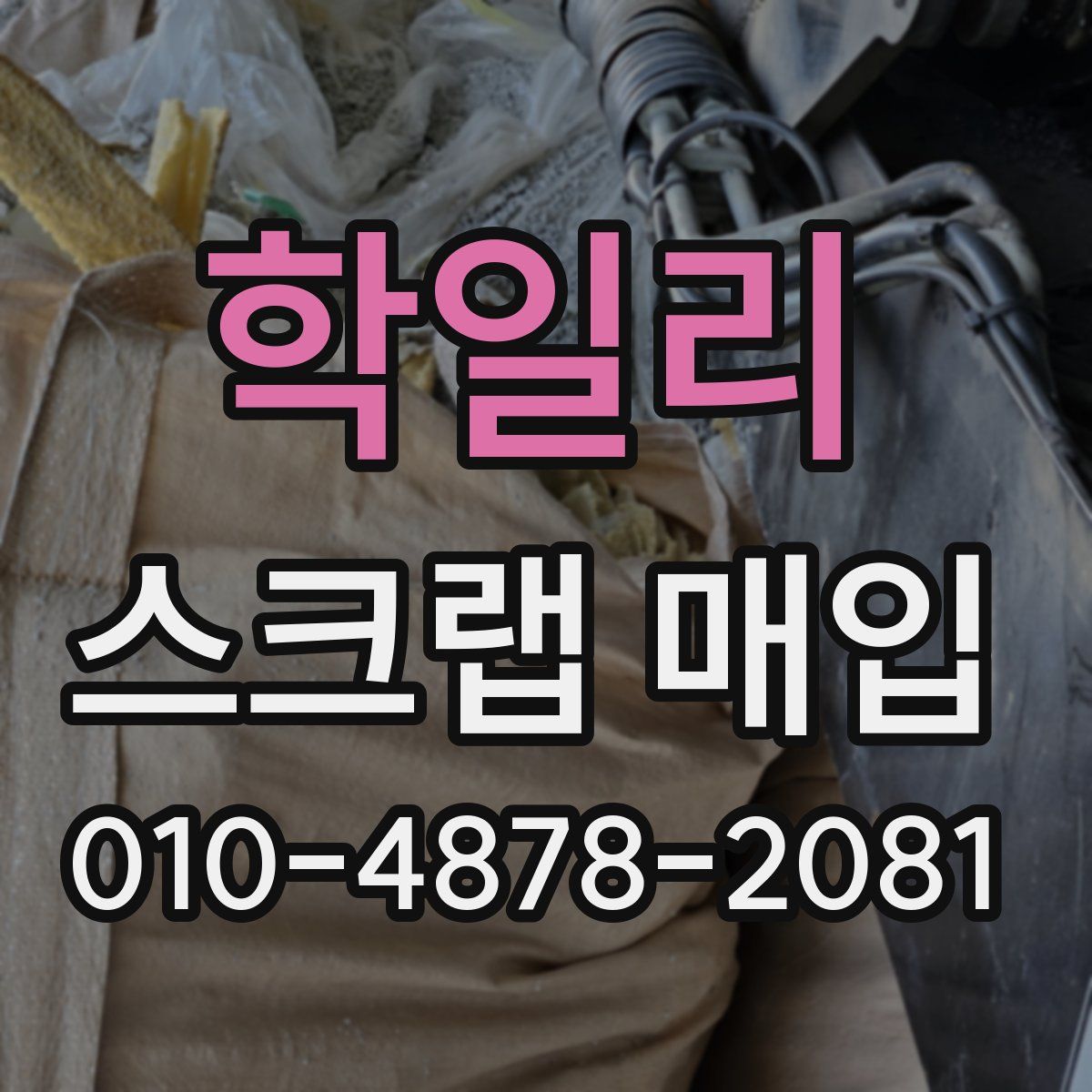 학일리 스크랩 매입