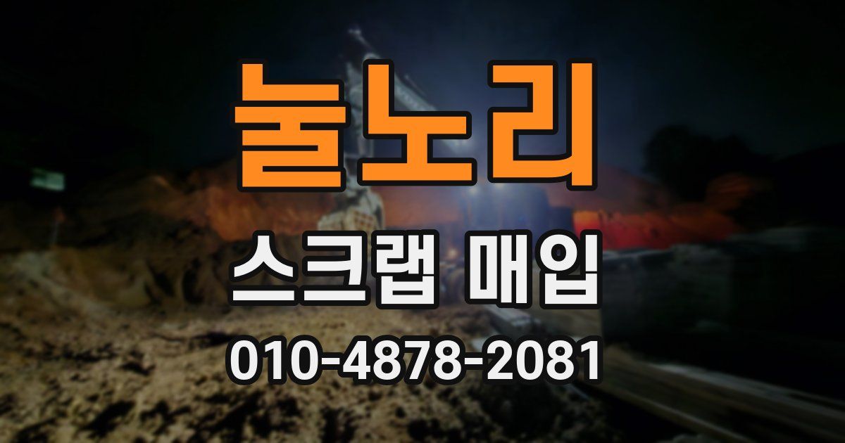 눌노리 스크랩 매입