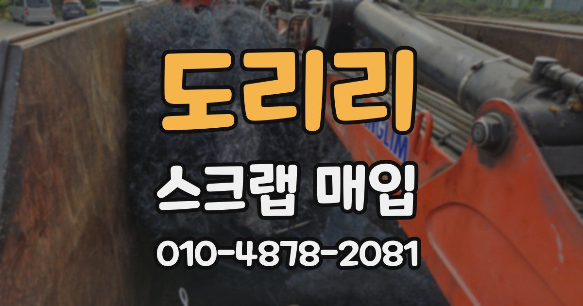 도리리 스크랩 매입