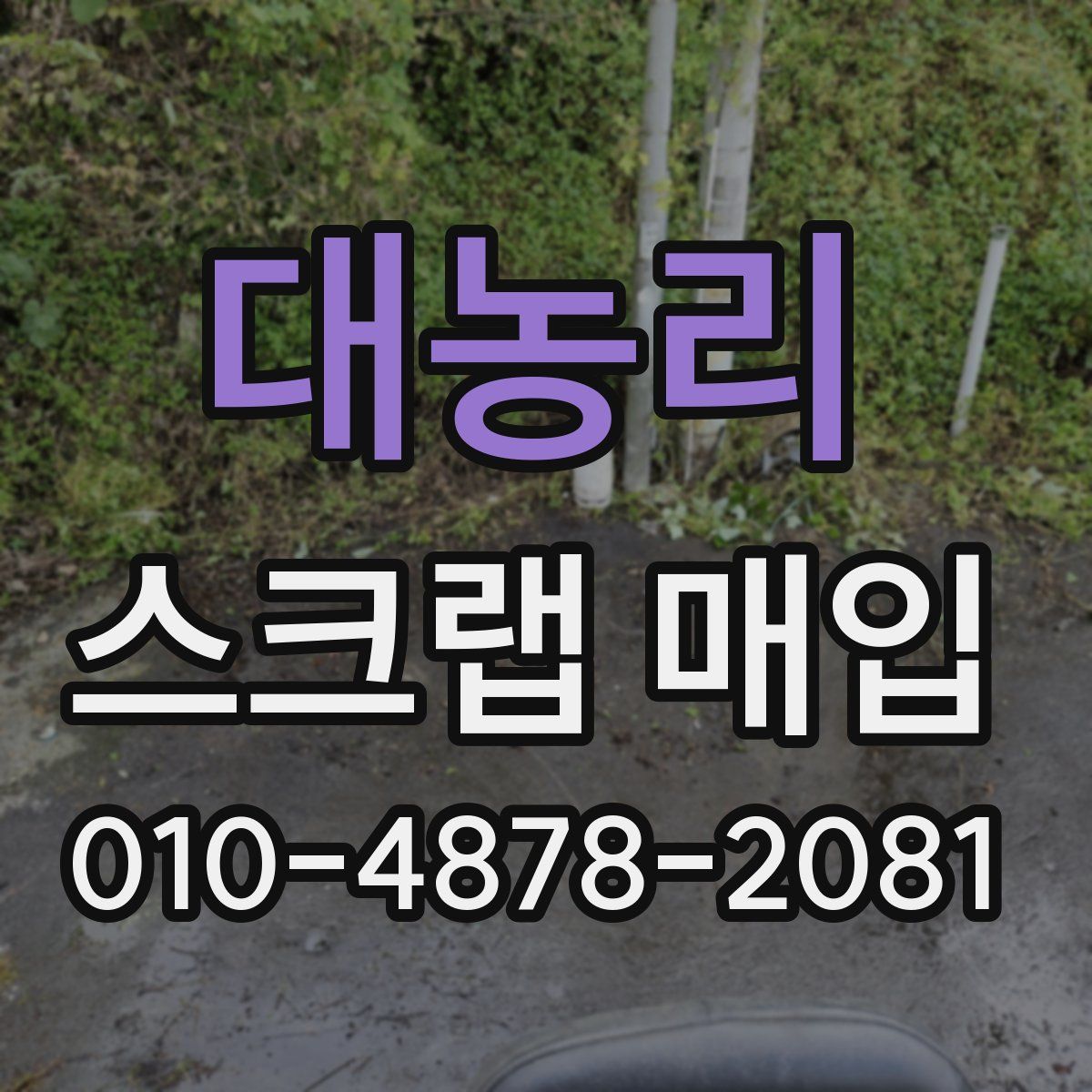 대농리 스크랩 매입