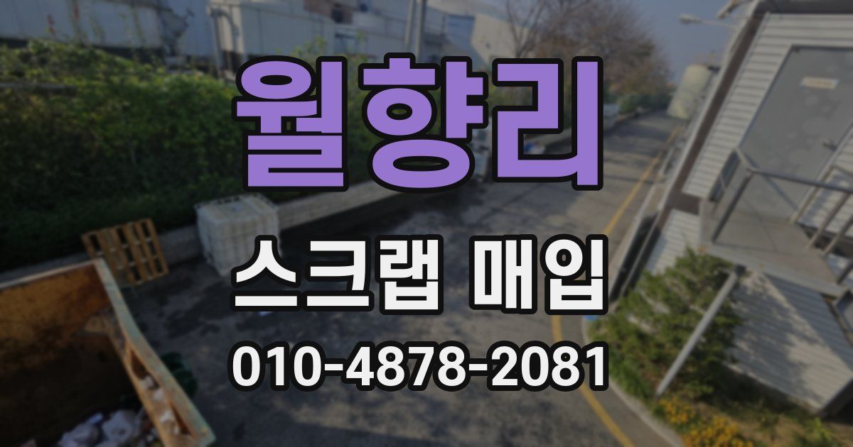 월향리 스크랩 매입
