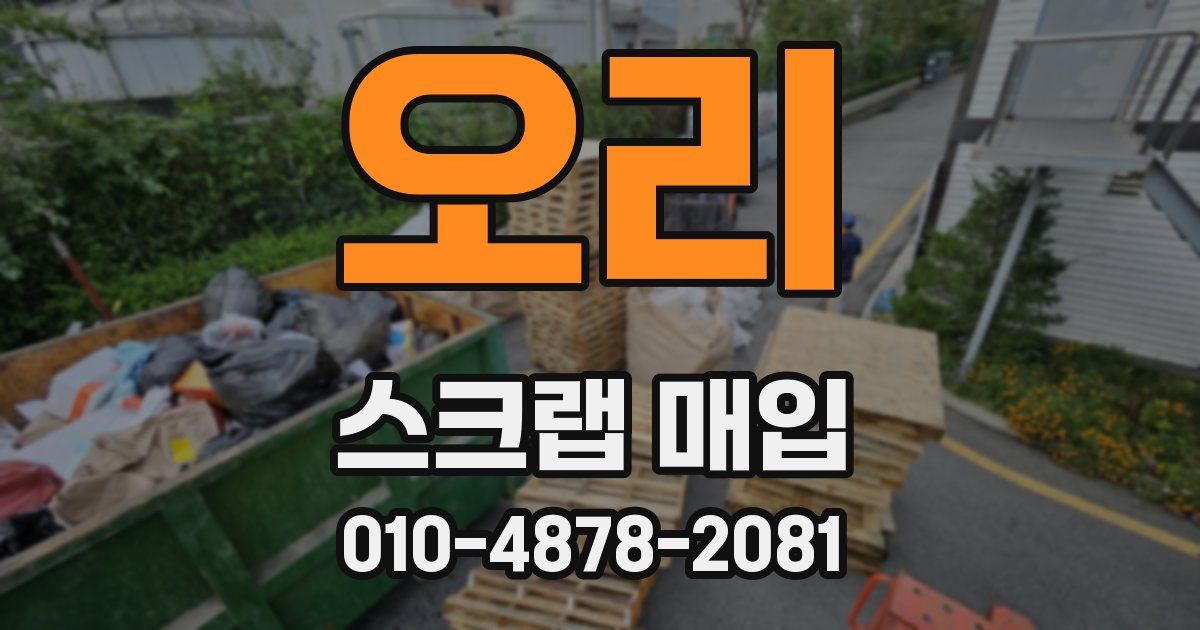 오리 스크랩 매입