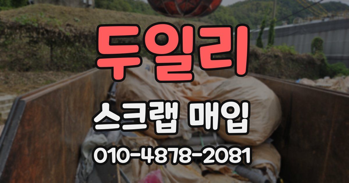 두일리 스크랩 매입