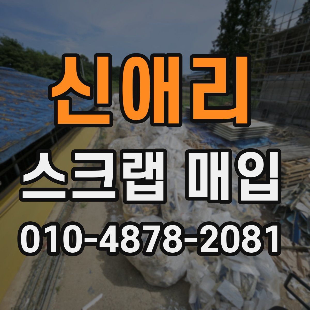 신애리 스크랩 매입