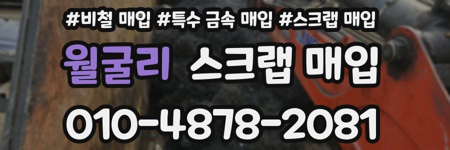 월굴리 스크랩 매입