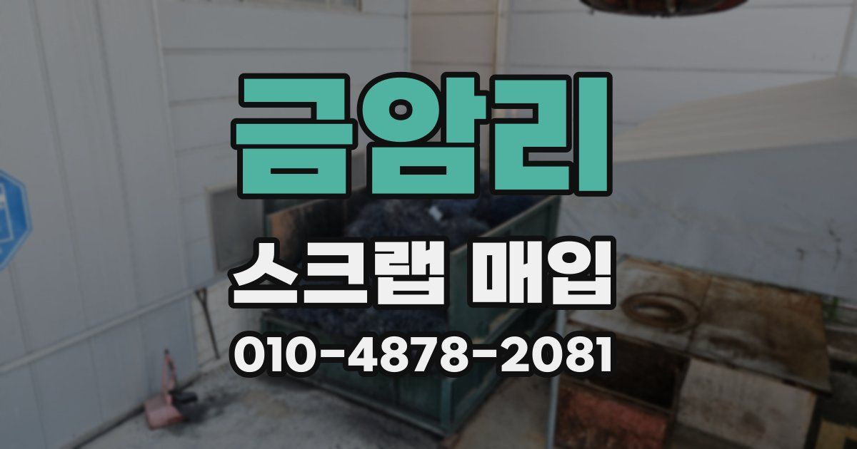 금암리 스크랩 매입