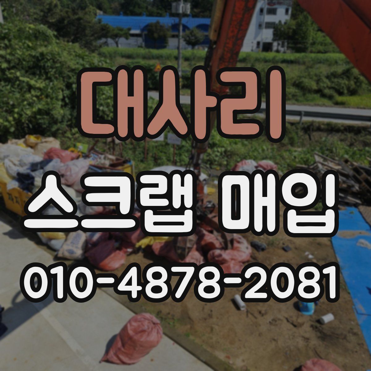 대사리 스크랩 매입