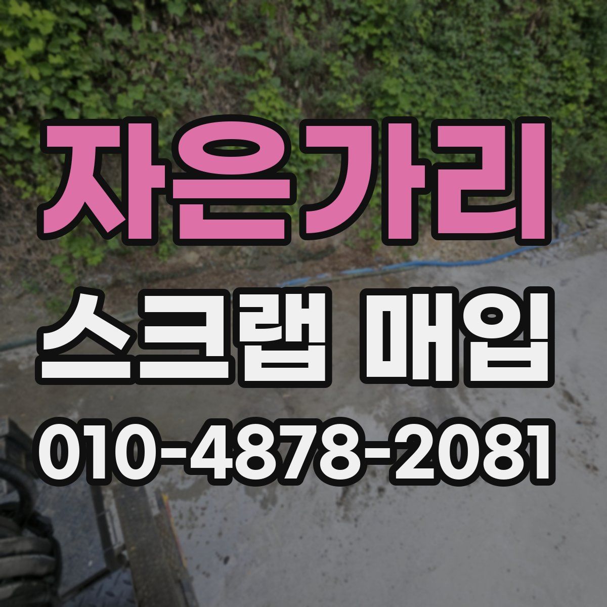 자은가리 스크랩 매입