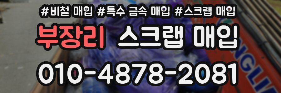 부장리 스크랩 매입