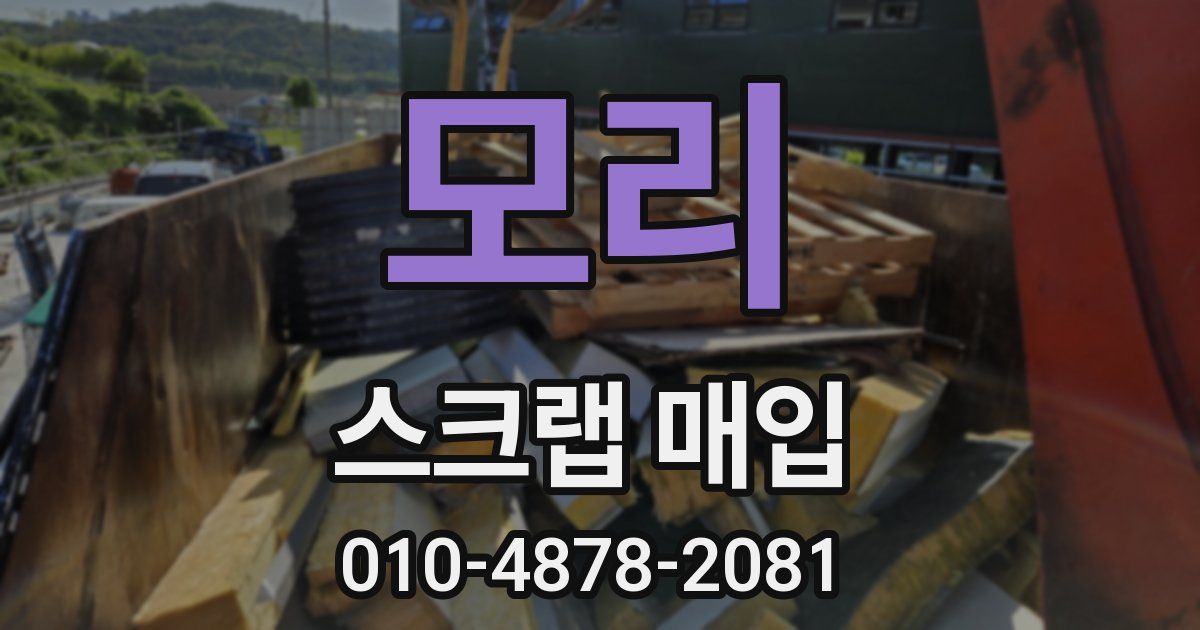 모리 스크랩 매입