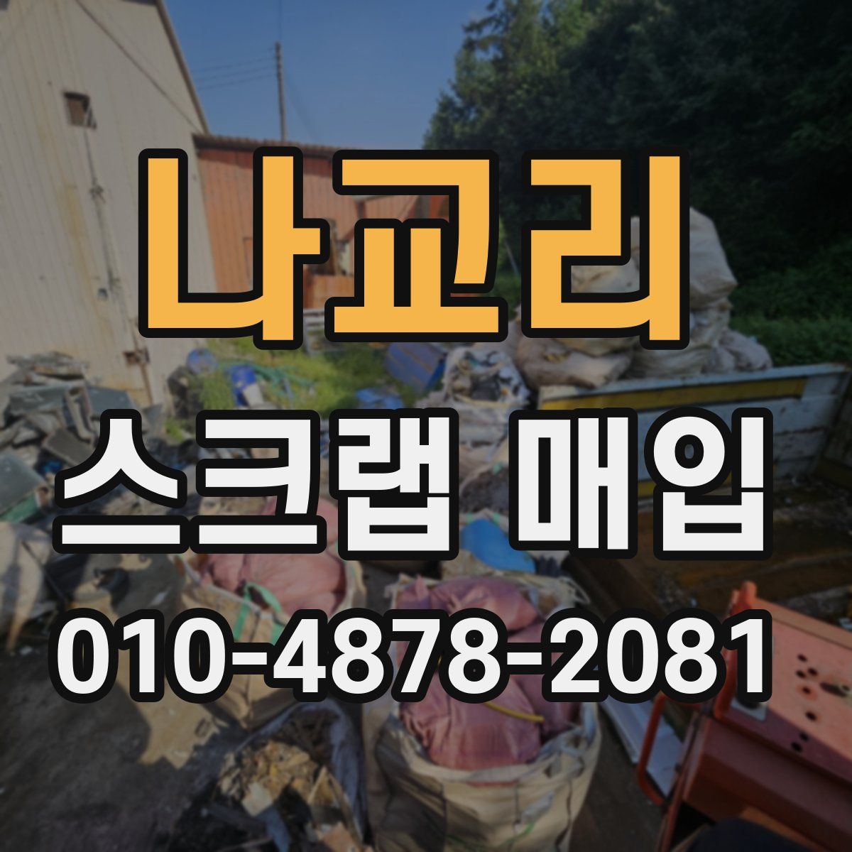 나교리 스크랩 매입