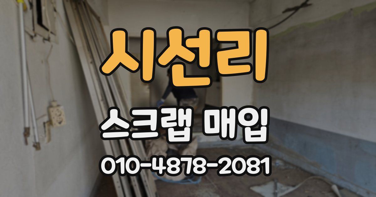 시선리 스크랩 매입
