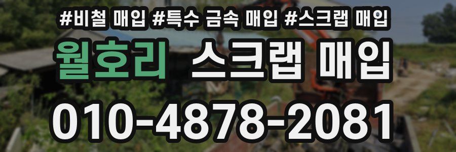 월호리 스크랩 매입