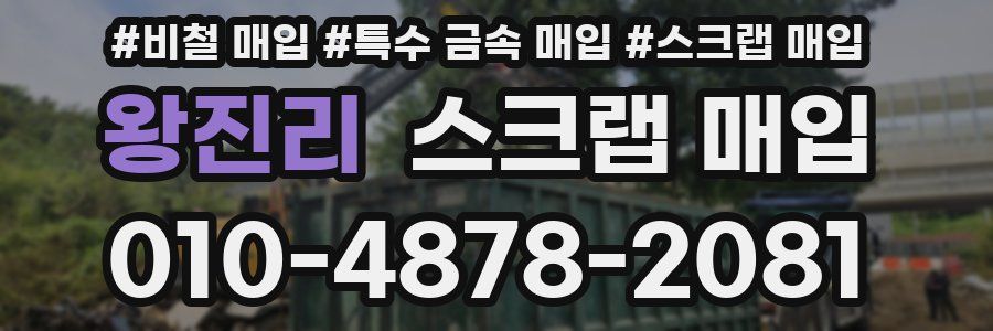 왕진리 스크랩 매입