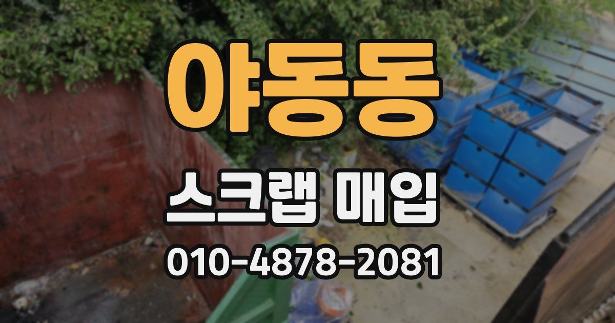 야동동 스크랩 매입