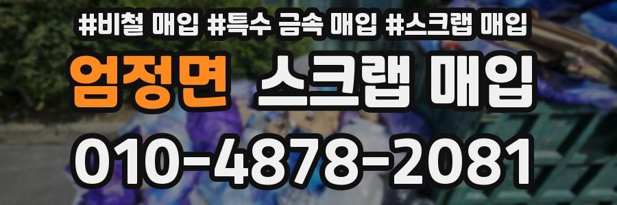 엄정면 스크랩 매입