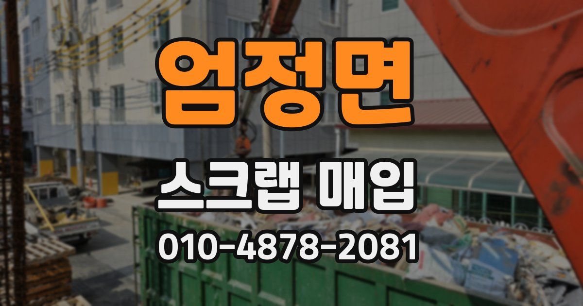 엄정면 스크랩 매입