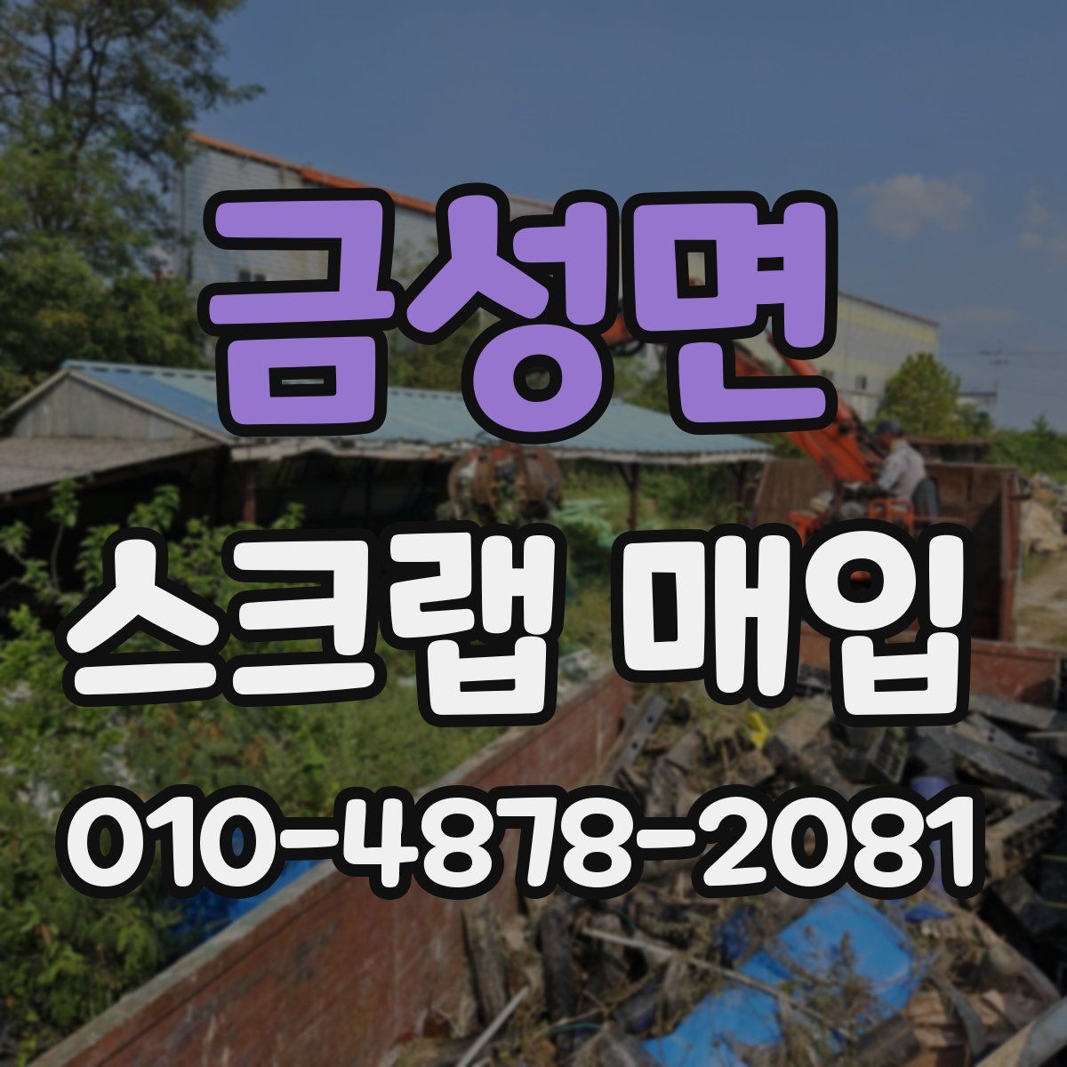 금성면 스크랩 매입