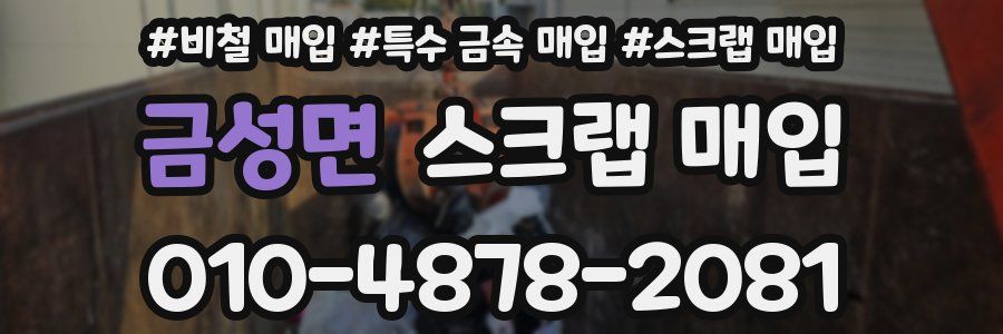 금성면 스크랩 매입