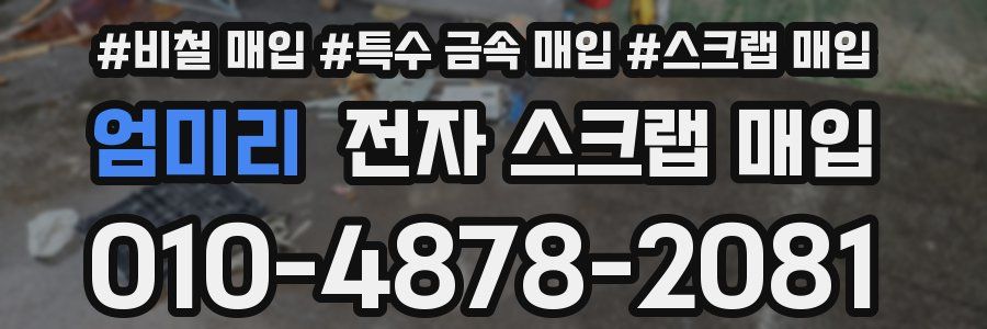 엄미리 전자 스크랩 매입