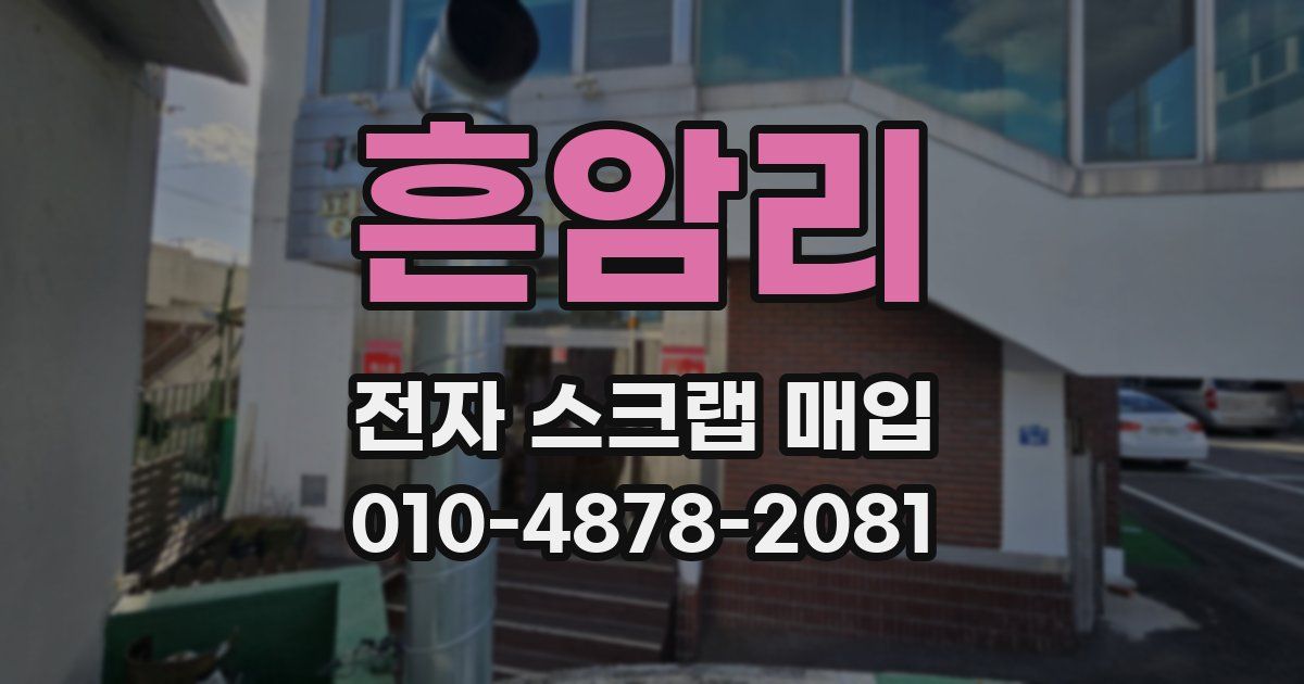흔암리 전자 스크랩 매입