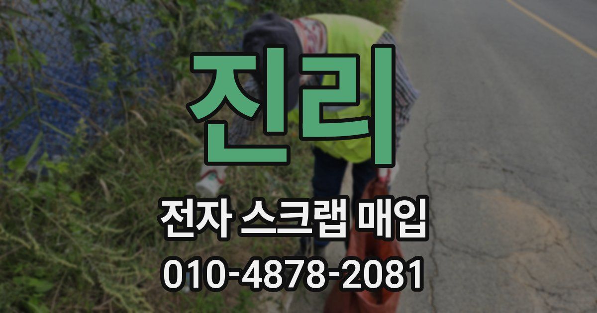 진리 전자 스크랩 매입