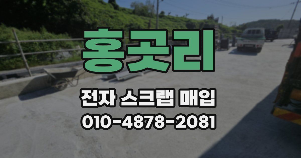 홍곳리 전자 스크랩 매입