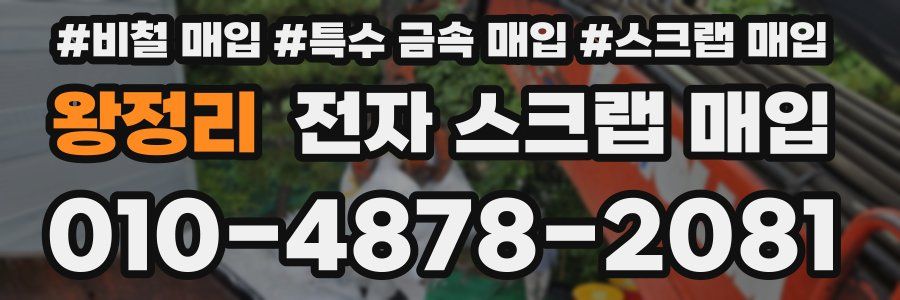 왕정리 전자 스크랩 매입
