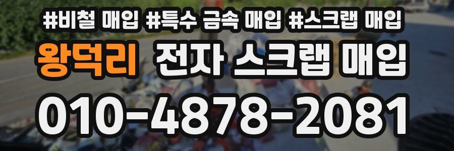 왕덕리 전자 스크랩 매입