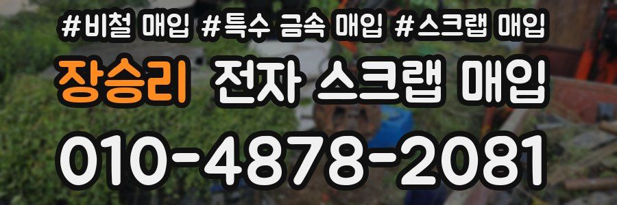 장승리 전자 스크랩 매입