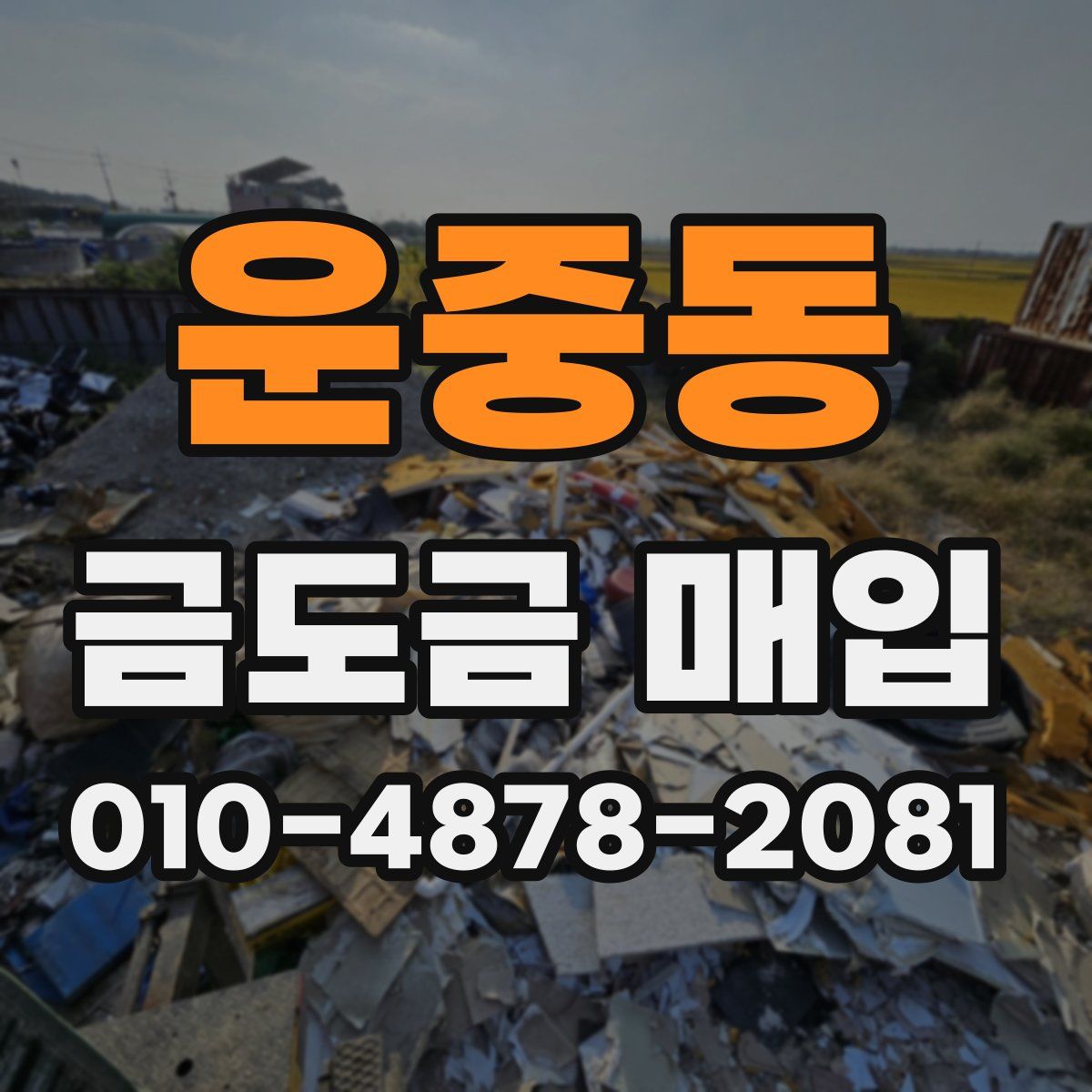 운중동 금도금 매입