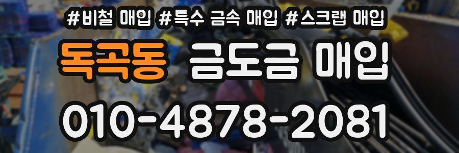 독곡동 금도금 매입
