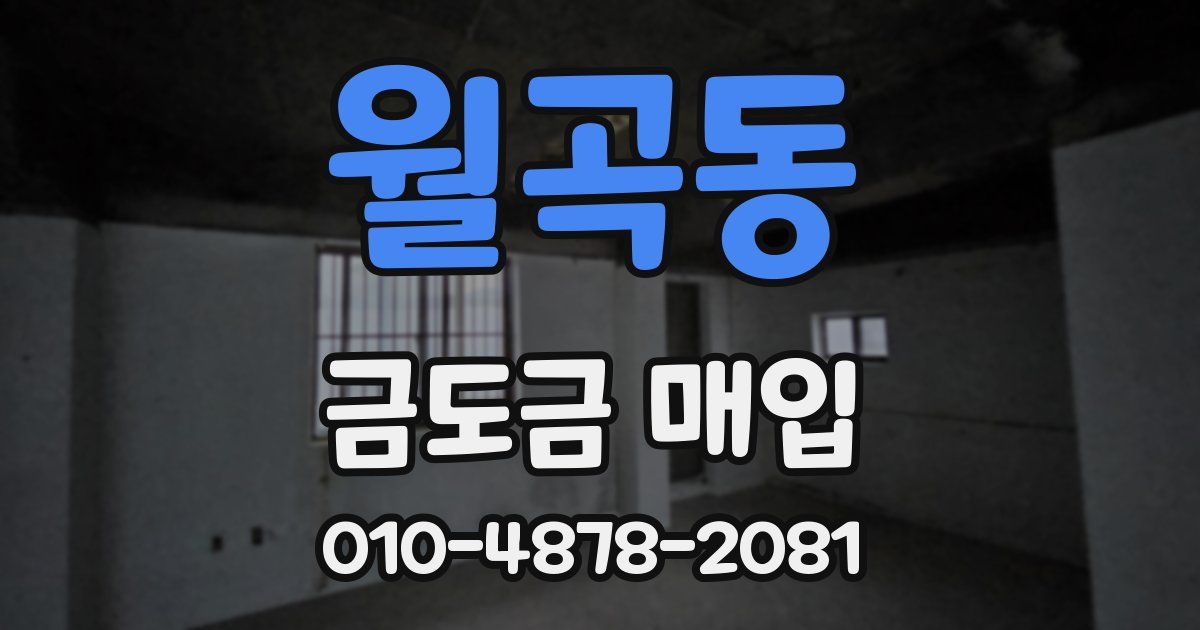 월곡동 금도금 매입