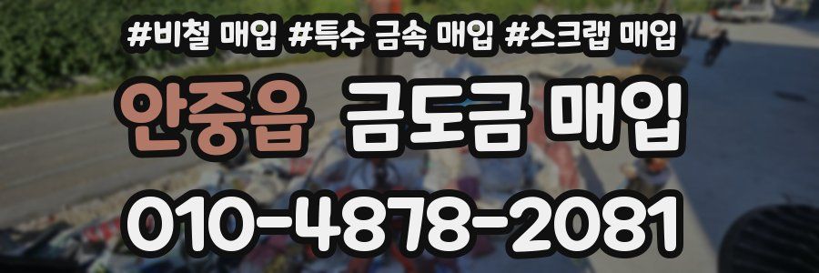 안중읍 금도금 매입