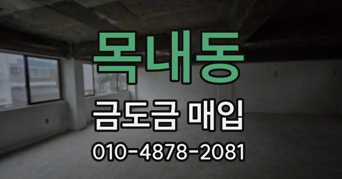 목내동 금도금 매입