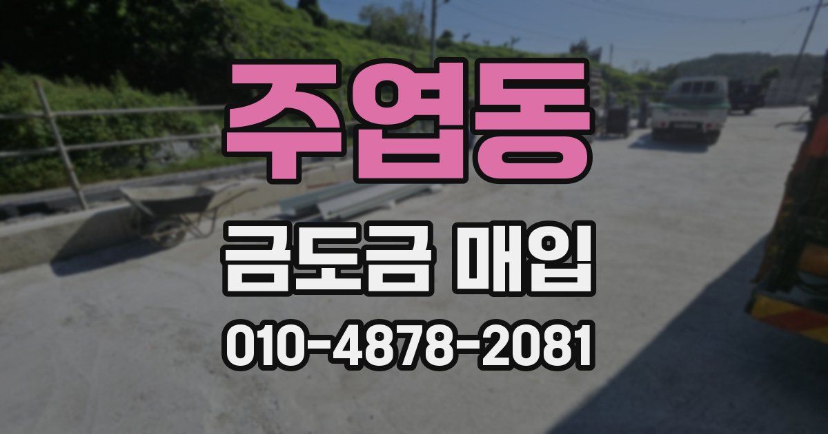 주엽동 금도금 매입