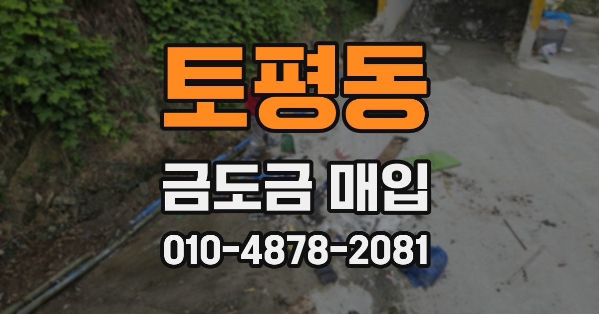 토평동 금도금 매입