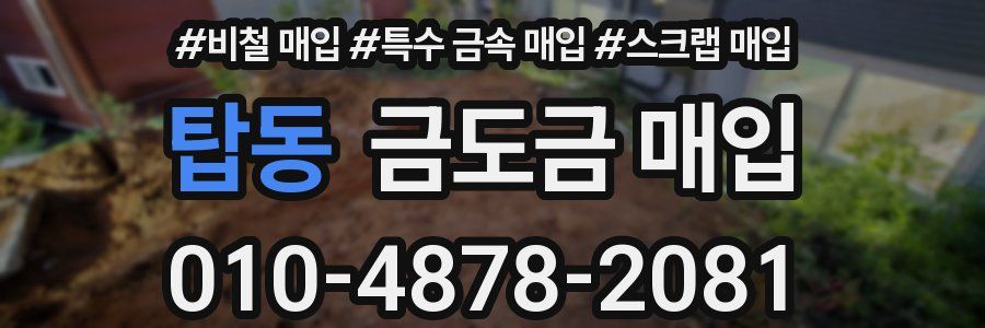 탑동 금도금 매입