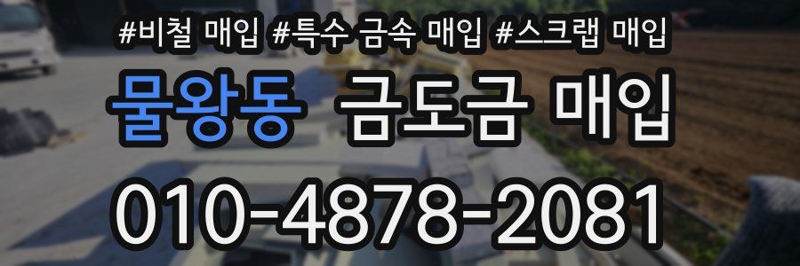 물왕동 금도금 매입