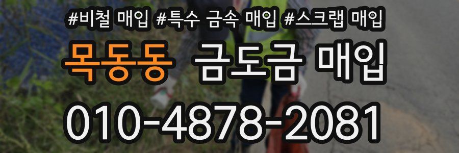 목동동 금도금 매입
