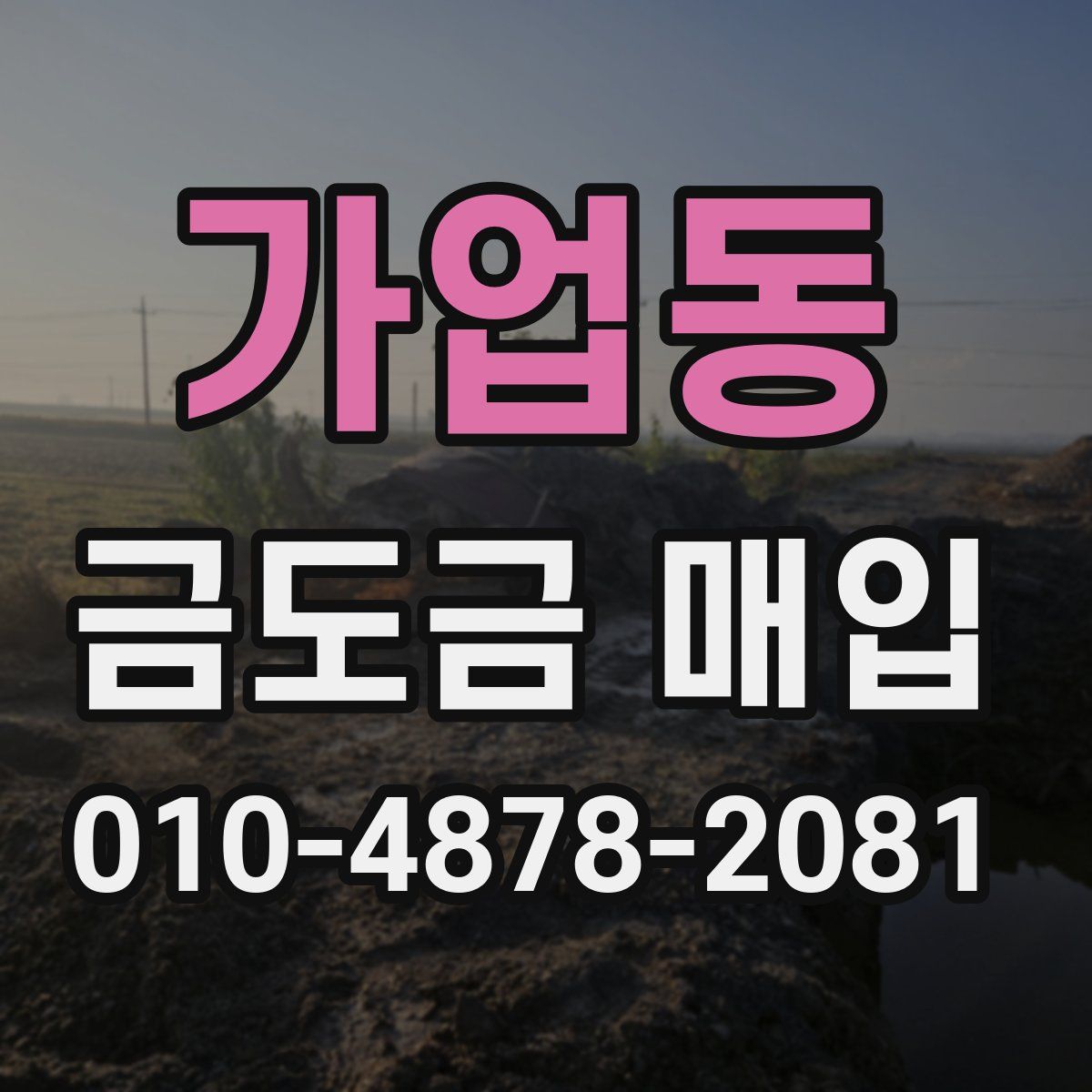 가업동 금도금 매입