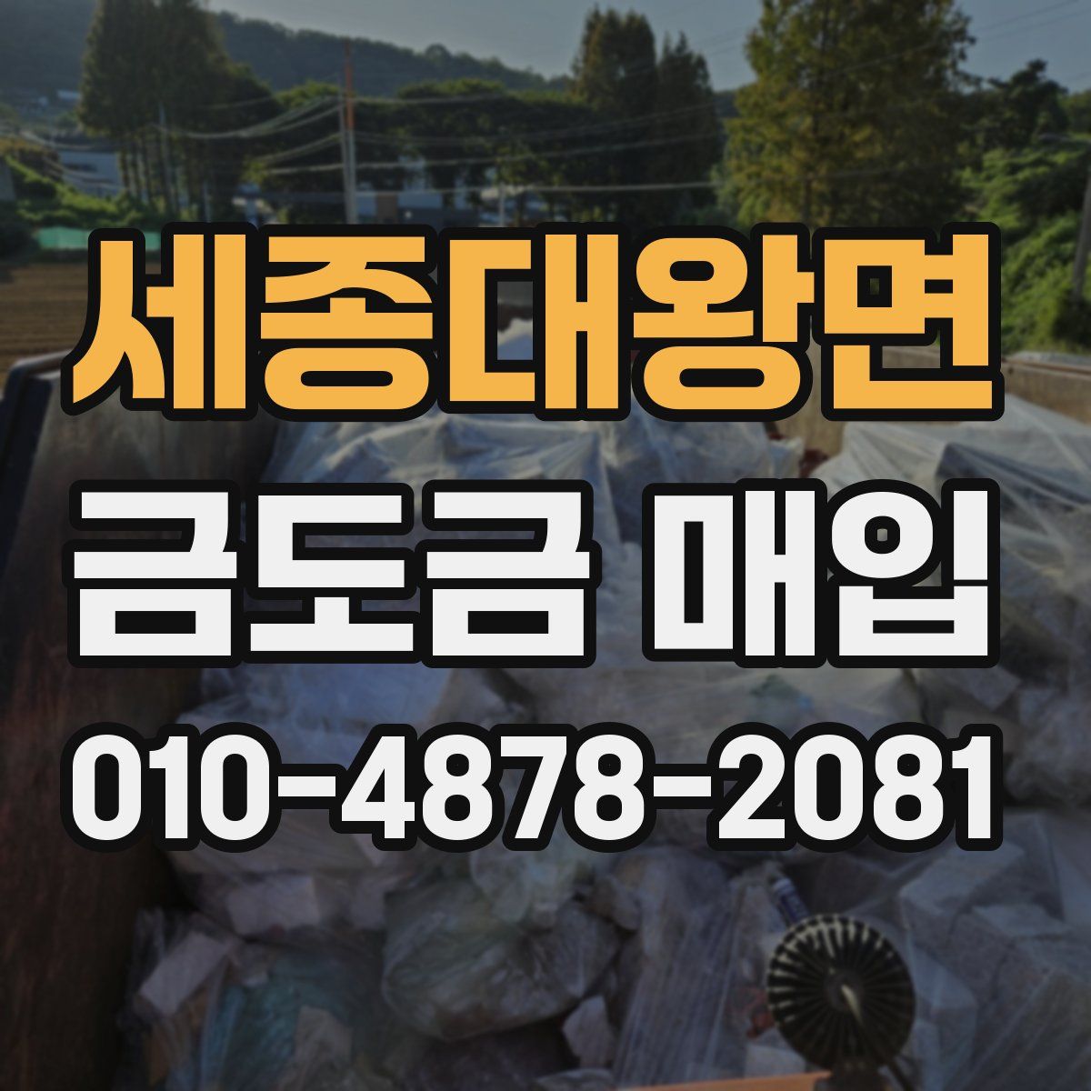 세종대왕면 금도금 매입