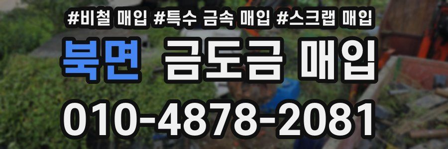 북면 금도금 매입